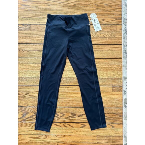 Vuori Stride Leggings Size S NWT Navy - Picture 5 of 8